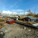 Damage to a research station on Cayo Santiago. Courtesy of Angelina Ruiz Lambides